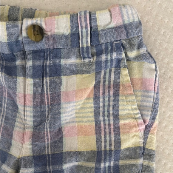 Janie and Jack Plaid Kids Shorts - size 2T - Picture 2 of 7